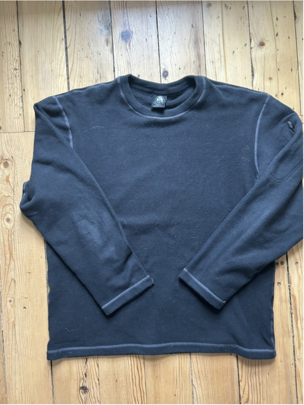 Nike ACG Fleece Shirt Mens M Black Therma-Fit Mock Neck Pullover Hiking Gorpcore